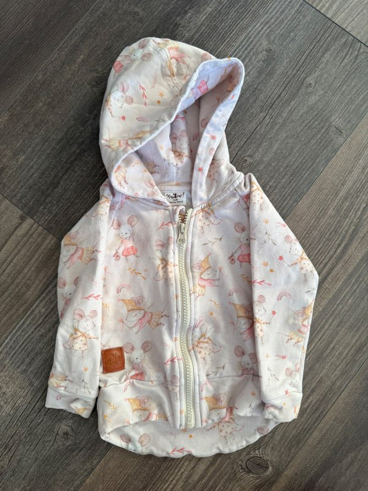 mouse hoodie Hey bow