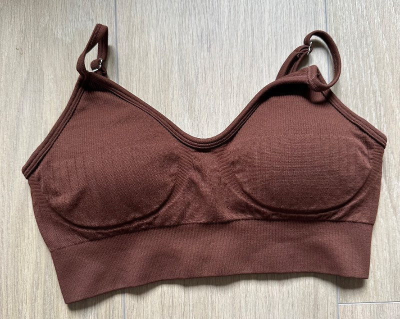 Brown bra S