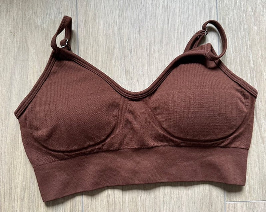 Brown bra S