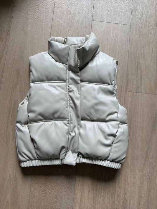 Beige vest S