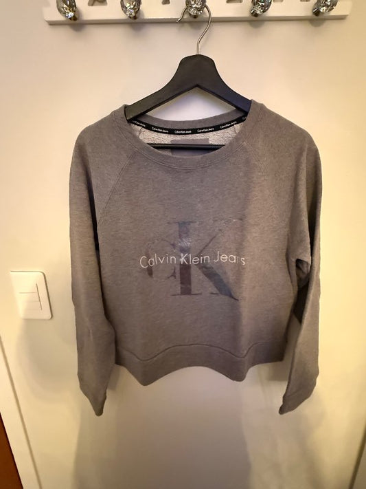 CALVIN KLEINJEANSC GRAY BLOUSE