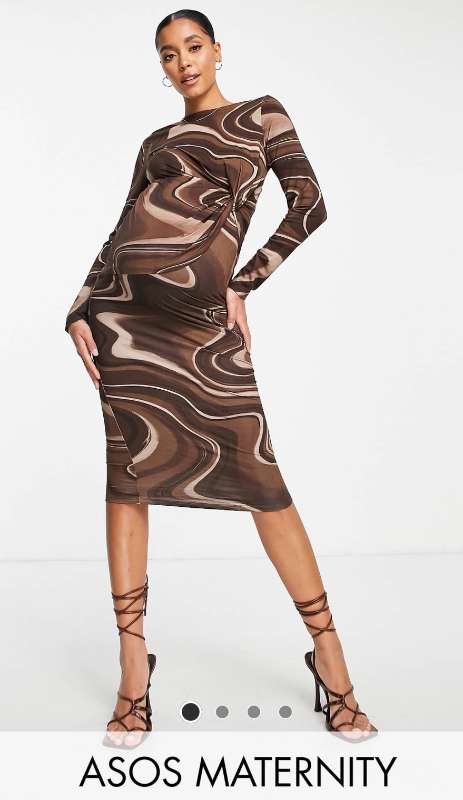 Asos meðgöngukjóll
