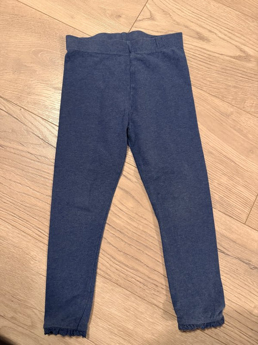 bláar leggings Next 4-5 ár