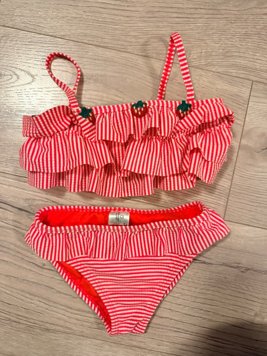 jarðarberja sundföt 3-4 ár Primark