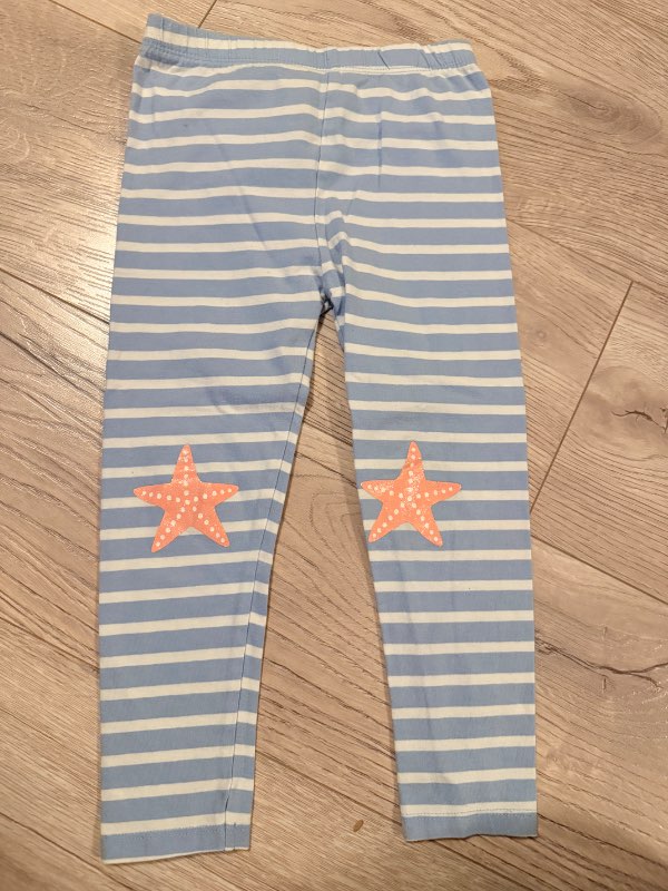 Blá legging Tu 3-4 ár