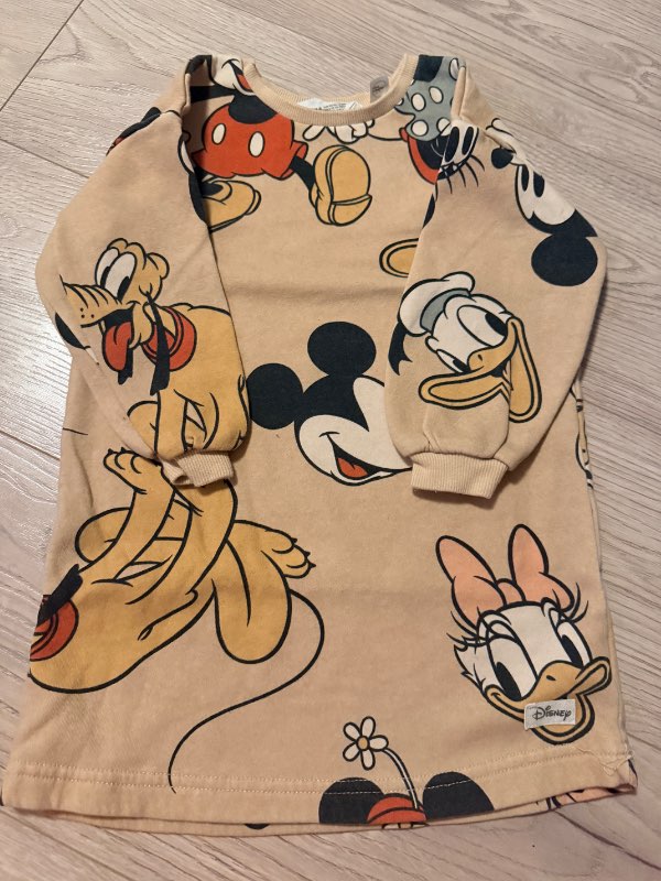 Mickey Mouse kjól H&M 3-4 ár