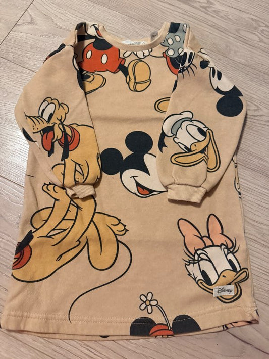 Mickey Mouse kjól H&M 3-4 ár