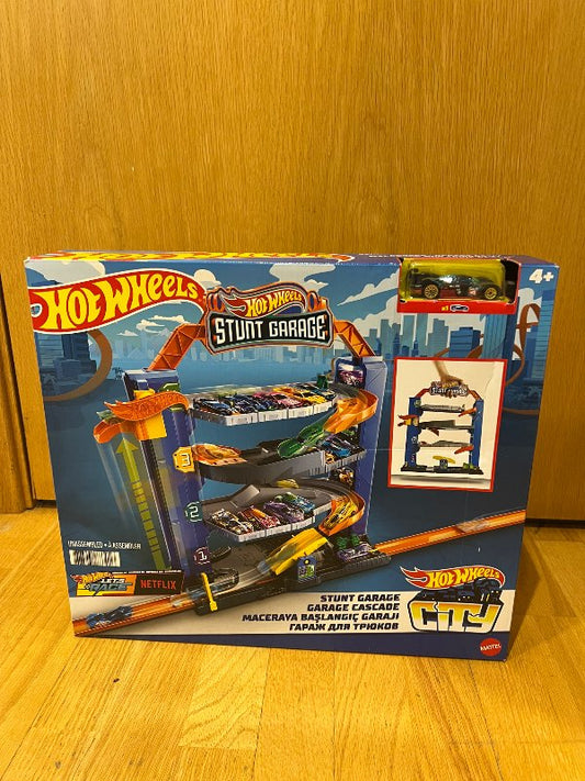 Hot Wheels bílskúr