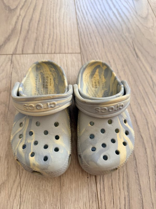 Crocs blá-beige c8