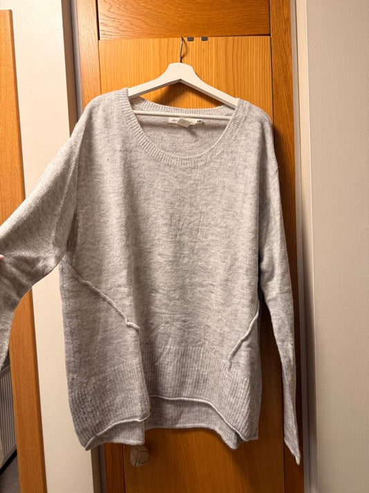 HM LOGG light gray sweater