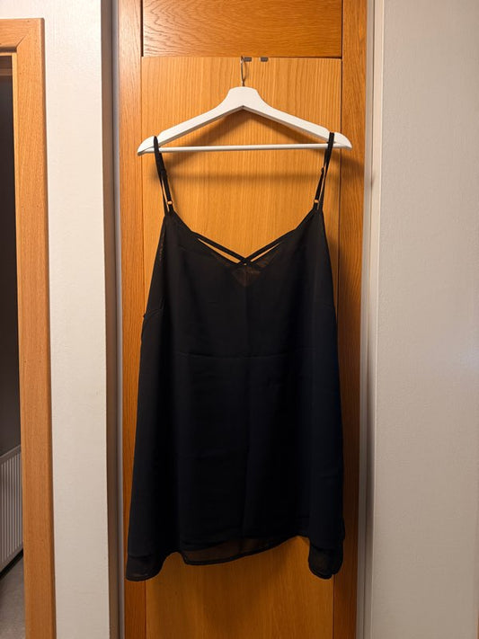 ZIZZI black chiffon top
