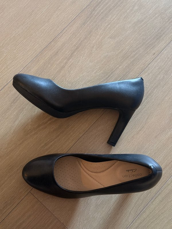 CLARKS comfort heels