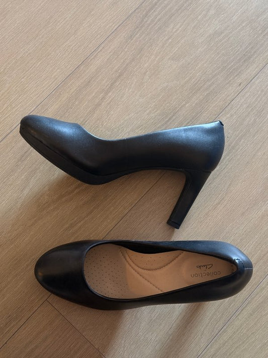 CLARKS comfort heels