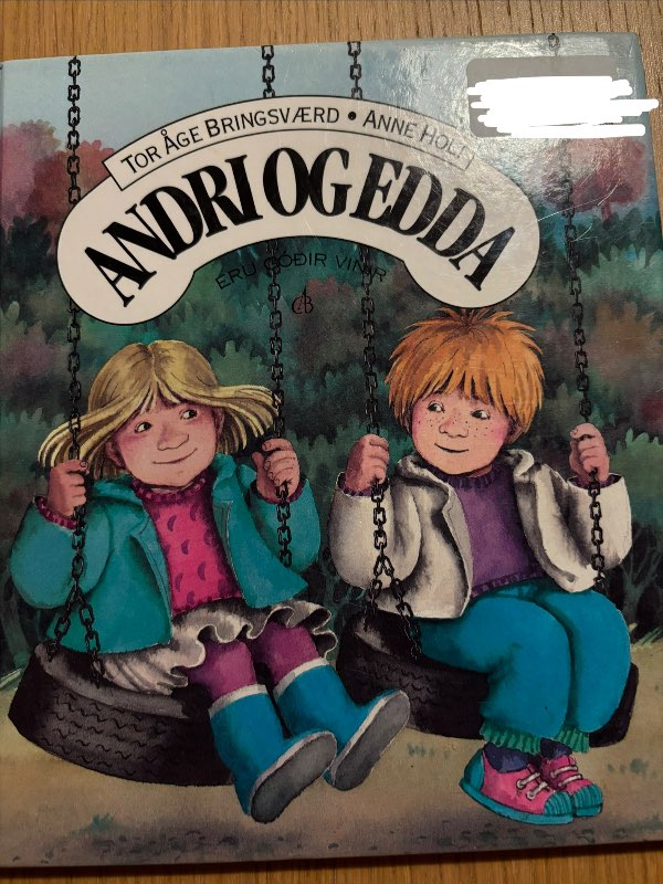 Andri og Edda eru góðir vinir