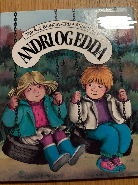 Andri og Edda eru góðir vinir