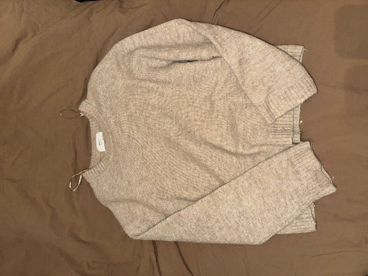 Brún knit peysa