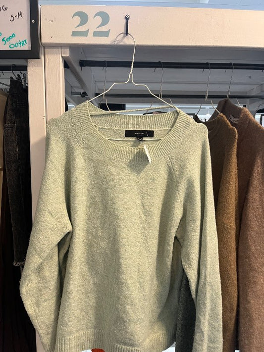 Vero moda ljós græn peysa