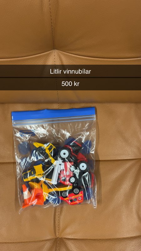 Litlir vinnubílar