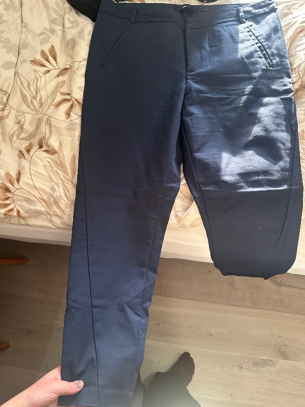 Bláar buxur