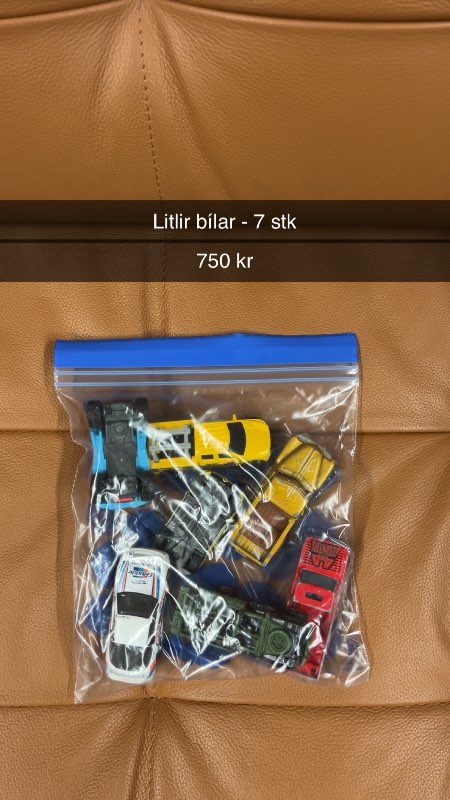 Bílar litlir