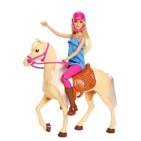 Barbie knapi hestur