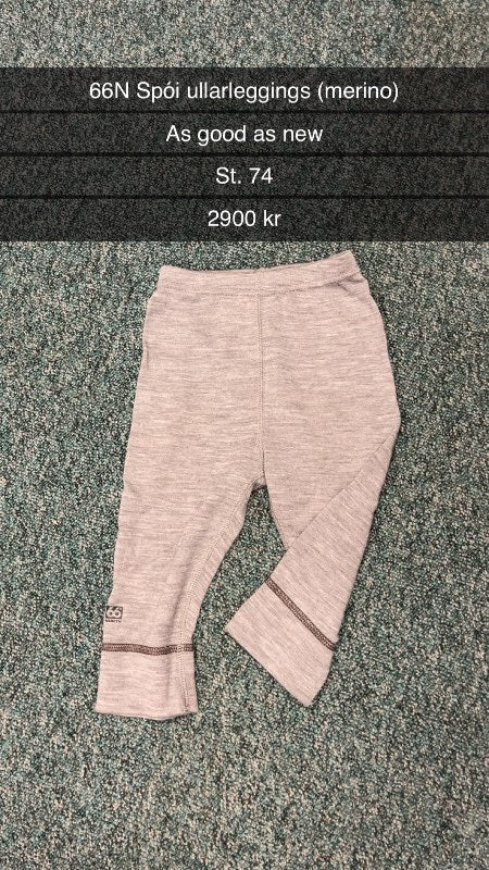 Spói 66N ullar leggings