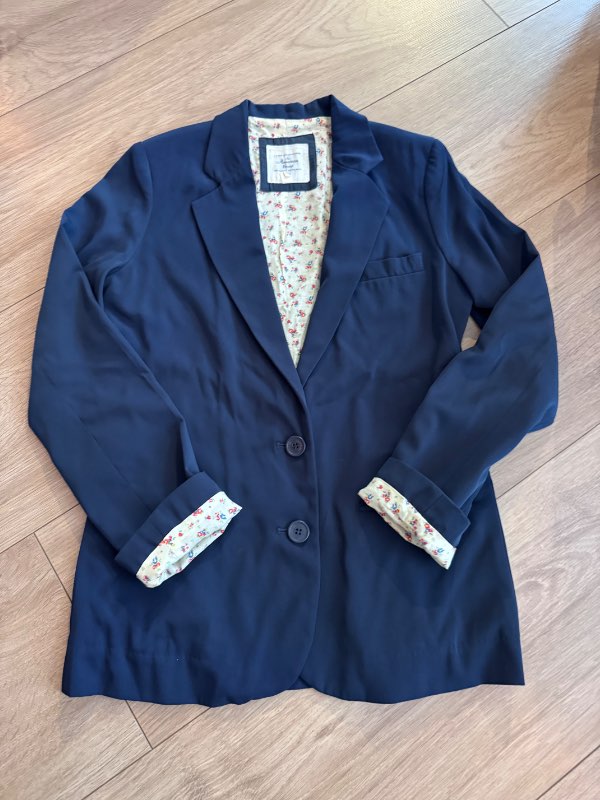 American brand blazer dökkblár