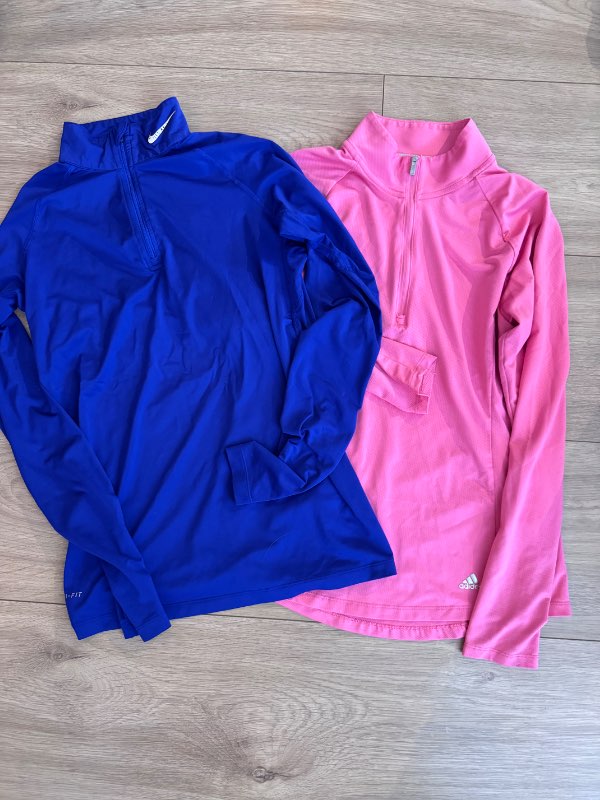Adidas DriFit bleik peysa