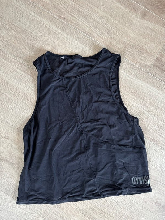 Gymshark svartur bolur rækt