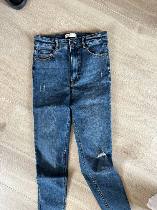 Pull&bear báar þröngar gallabuxur
