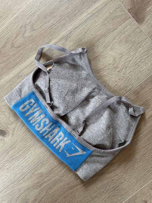 Gymshark toppur blár og grár