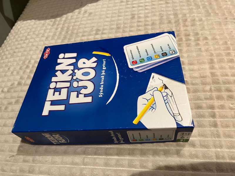 Teiknifjör lítið notað