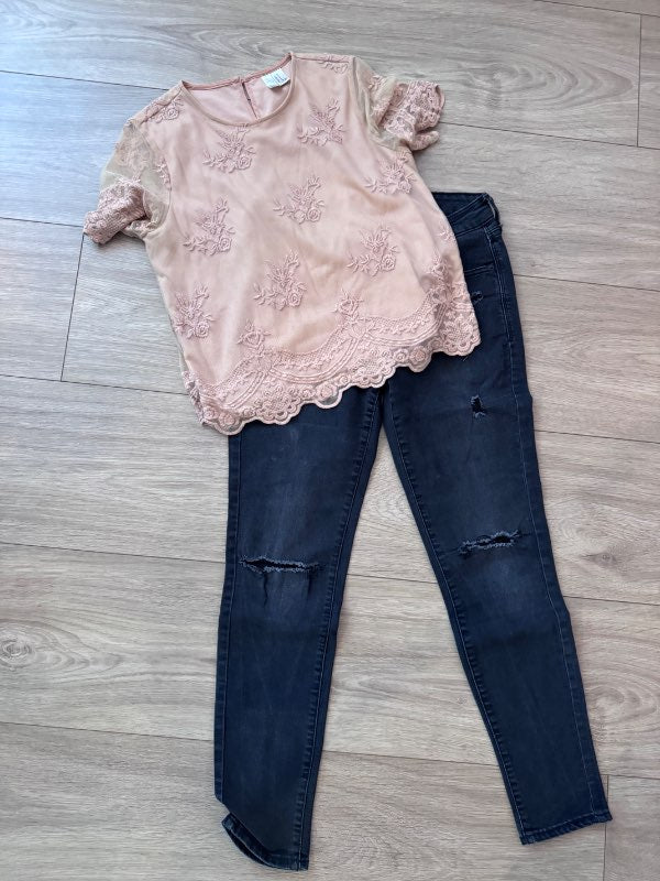 Forever21 blúndu bolur