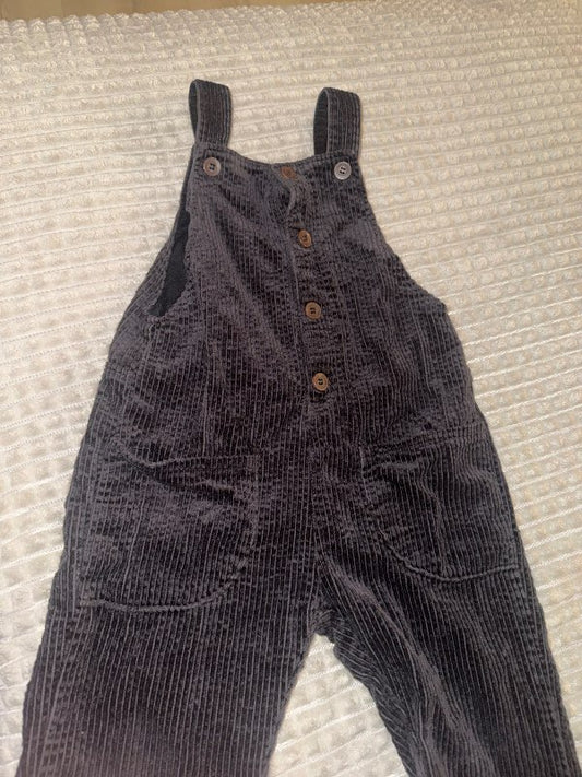 Zara smekkbuxur brúnar