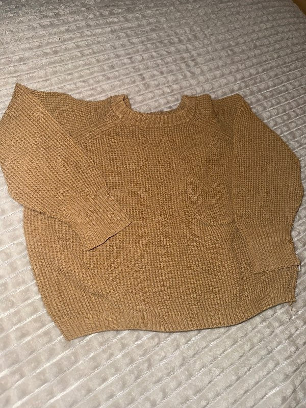 Zara peysa ljósbrun