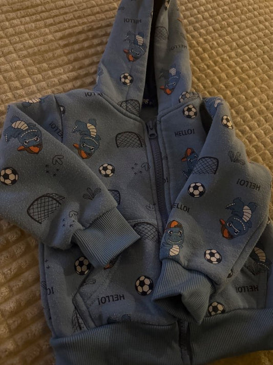 Fótbolta hettupeysa