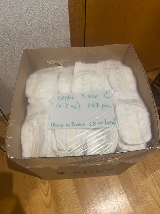 Diapers Bambo 267pcs