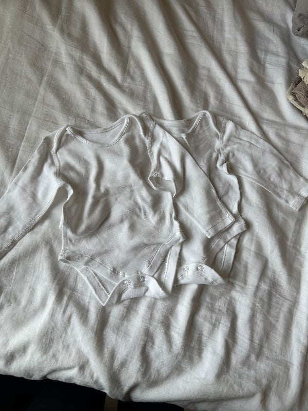 Hvítar samfellur M&S x2
