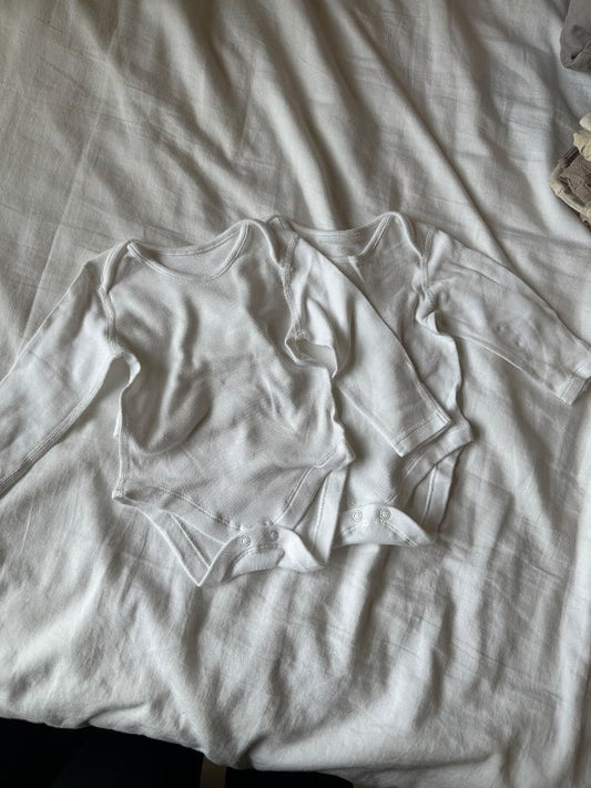 Hvítar samfellur M&S x2