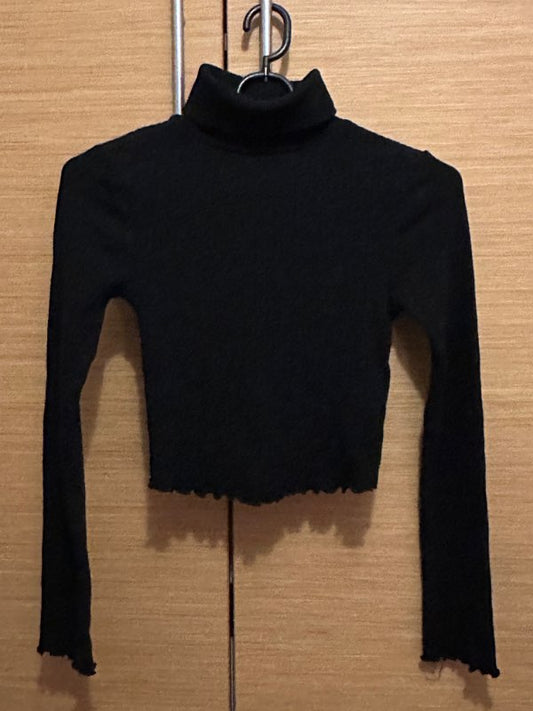 Rúllukragabolur - Svartur