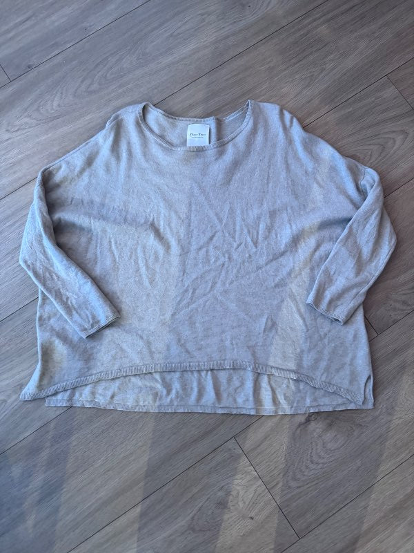 PartTwo ull/cashmere dröppuð peysa
