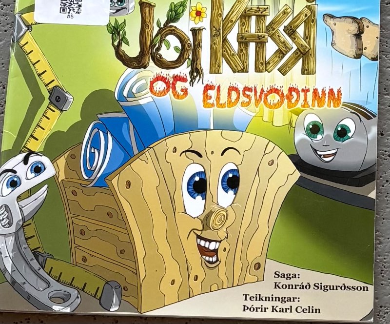 Jói kassi og eldsvoðinn