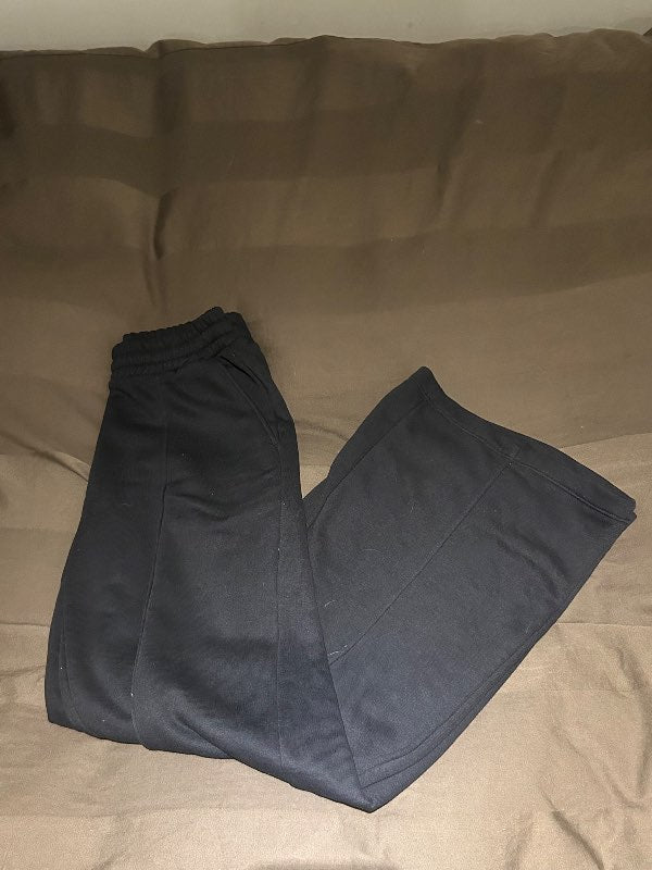 Bershka svartar joggingbuxur