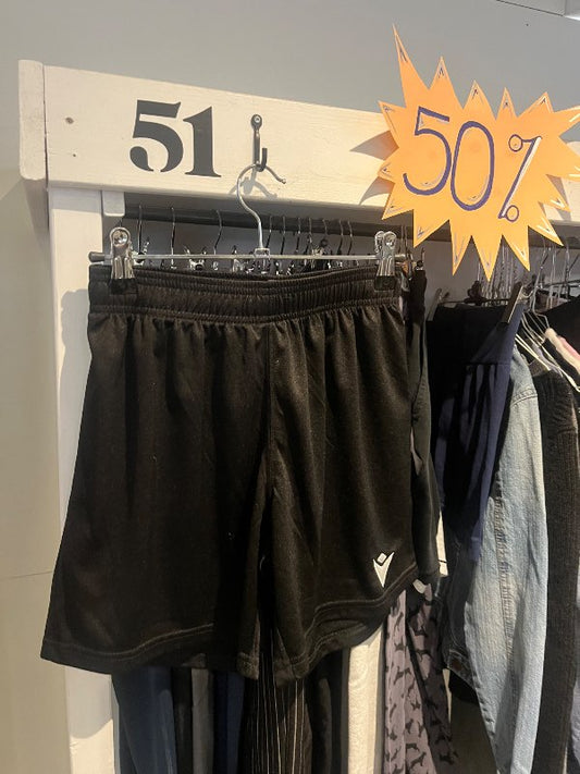 Macron stuttbuxur svartar*