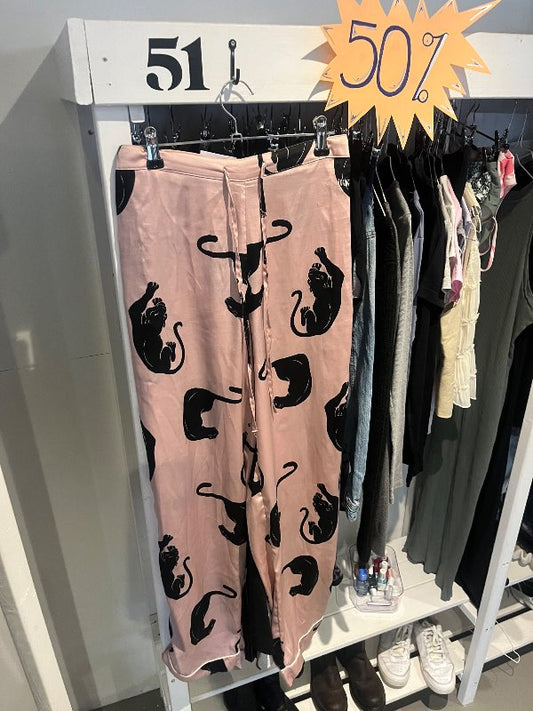 River Island náttbuxur bleikar*