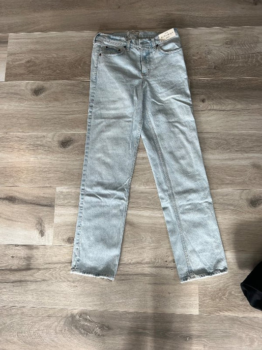 90’s straight jeans, Abercrombie and fitch