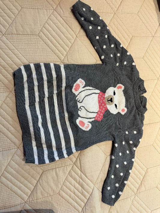 Bear grey sweater