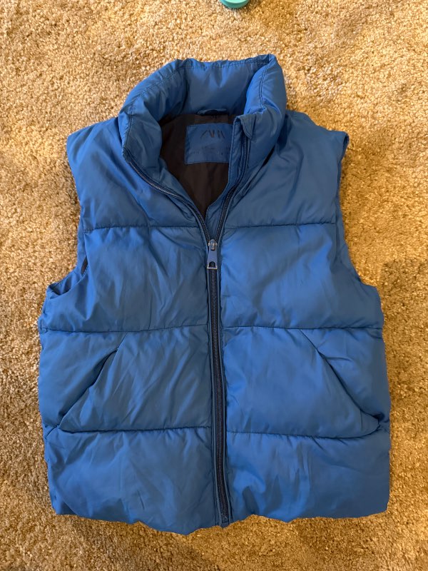 Zara Blue Vest