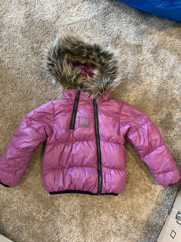 North66 pink down jacket