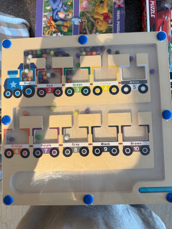 Montessori wooden color toys